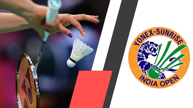 Badminton YONEX-SUNRISE India Open 2021 TV Channels