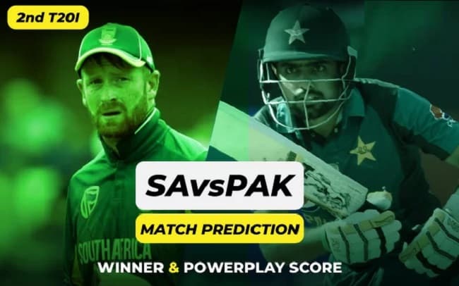 South Africa vs Pakistan 2nd T20I Match Prediction