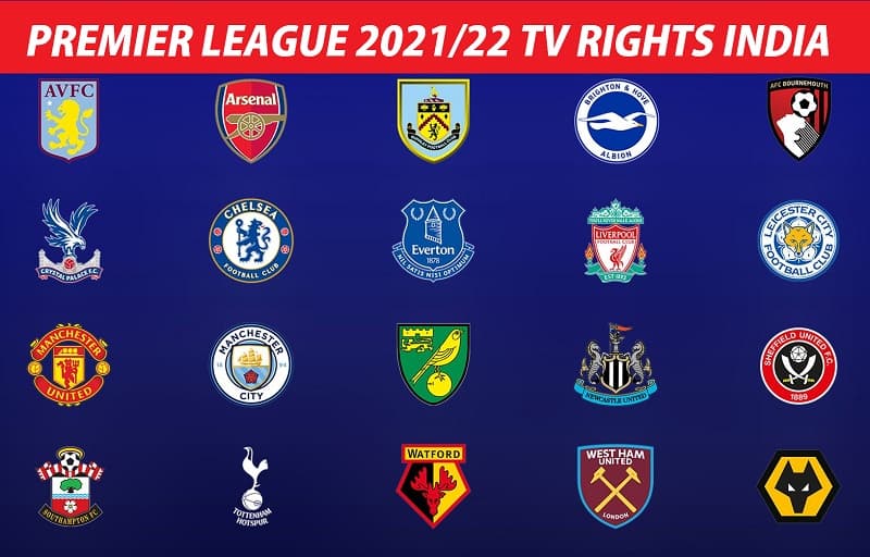 Premier League 202122 free TV channel in India