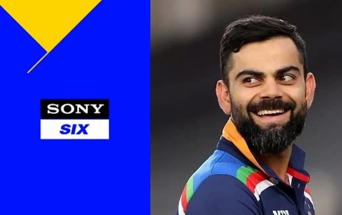 Sony Six Live Streaming and Telecast TV Schedule of many sports like Cricket, Football.