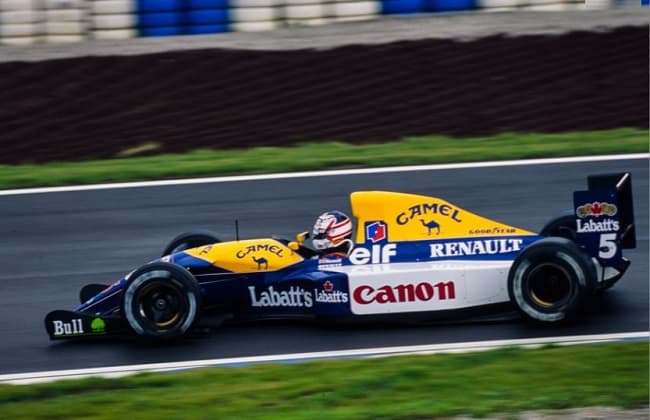 Williams FW14B: Top 10 best Formula 1 cars williams