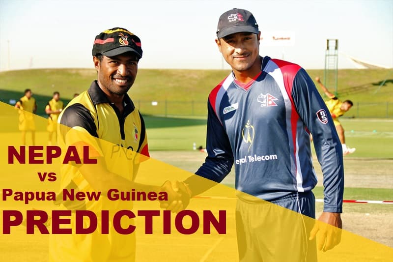 Nepal vs papua guinea new Score NEP