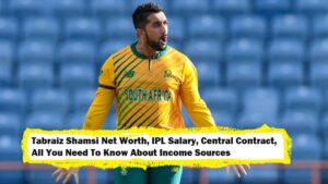 Tabraiz Shamsi Net Worth In 2021, IPL Salary, Central Contract, All You Need To Know About Income Sources