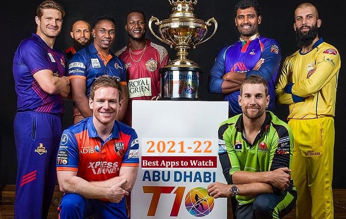 Best Apps to Watch T10 League 2022 Live Digital Streaming FREE
