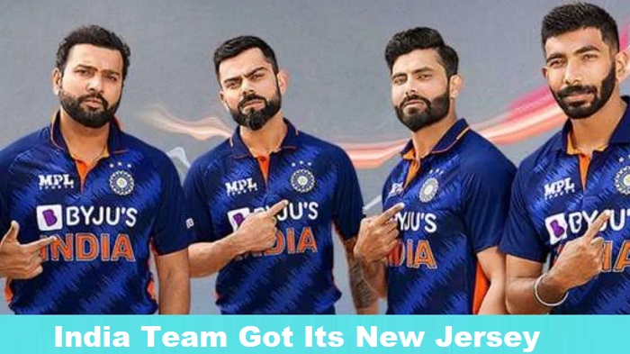 India Team Got Its New Jersey For T20 World Cup