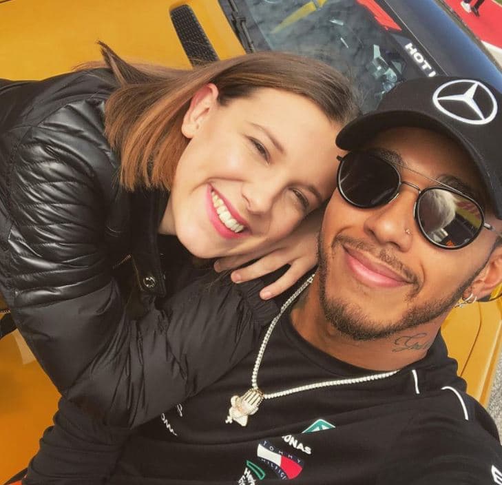 How long did lewis hamilton and jodia ma date?