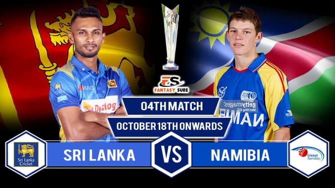 Sri Lanka vs Namibia Live Score