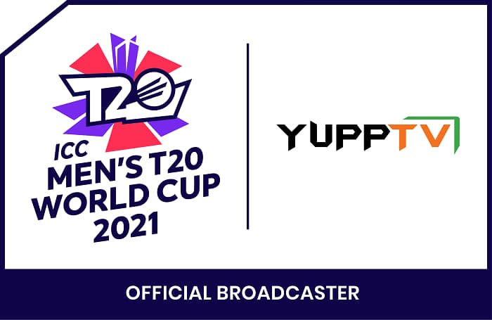 Yupp TV Live Streaming for ICC T20 World Cup 2021 Europe And Asia