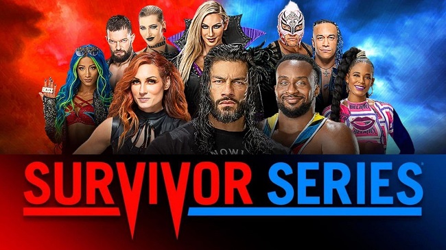 WWE Survivor Series 2021 Match Card 