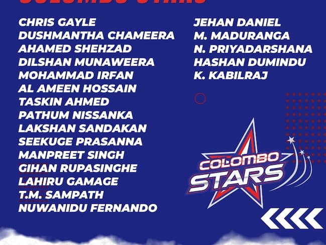 Colombo Stars Squad
