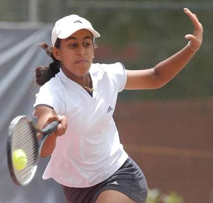 Tennis players female Indian Ankita