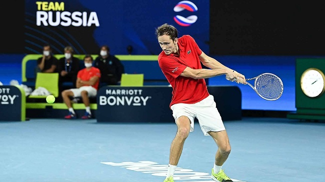 Medvedev To Open Against Thiem in ATP Cup 2022