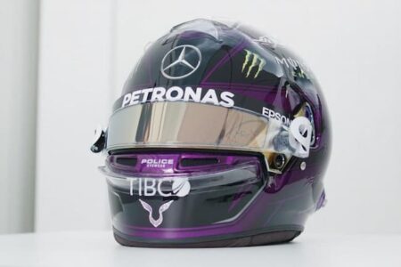 Lewis Hamilton’s Helmet