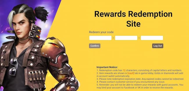 How to Redeem Free Fire Code 