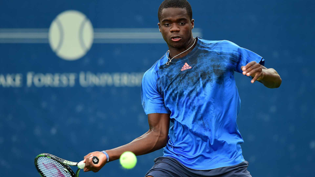 Frances Tiafoe, the American star tennis player. He has been in the eyes of the media since he began playing in the Junior Circuit.