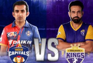 India Capitals vs Bhilwara Kings, Final Prediction Fantasy 11 Tips And Probable 11, Pitch And Weather Report, And Where To Watch Live Telecast in India