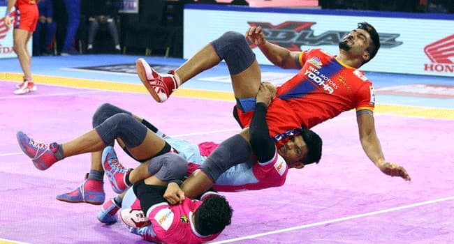 Jaipur Pink Panthers VS U.P. Yoddhas