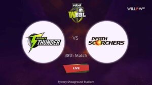 Sydney Thunder Women vs Perth Scorchers Women
