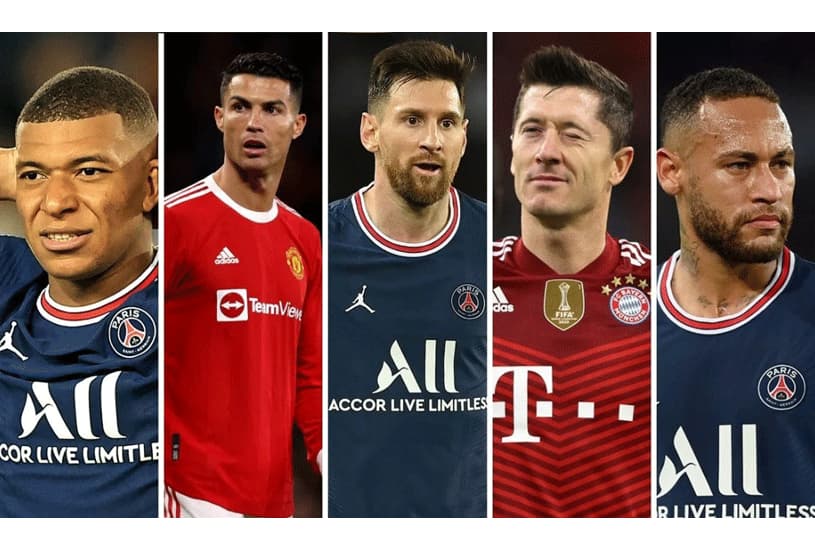 Top 10 FIFA HighestPaid Football Players' Salary In The World 2022