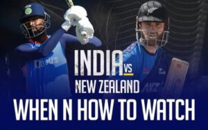 NZ Vs IND 1st T20I