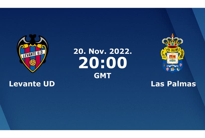 Levante vs Las Palmas Predicciones, cara a cara, alineaciones, consejos de apuestas, dónde ver en vivo hoy, detalles del partido de La Liga 2 2022 – 21 de noviembre