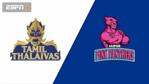 Jaipur Pink Panthers VS Tamil Thalaivas