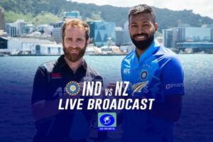 DD Sports to India vs New Zealand