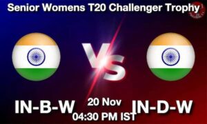 India B Women vs India D Women
