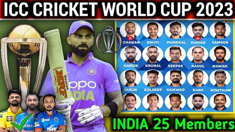 2023 Cricket World Cup Squad