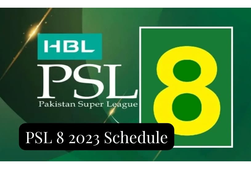 PSL 8 Schedule 2023 Matches Time Table, Fixtures, Venues