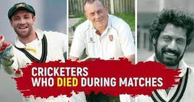10 Greatest Cricketers Who Died During Matches | Black Days In Cricket