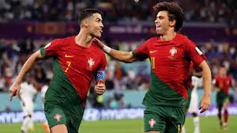 Goals scored by Cristiano Ronaldo at FIFA World Cups: The oldest player to achieve a hat trick, trailing only Eusebio's Portuguese total