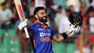 Virat Kohli surpasses Ricky Ponting's record for the most international centuries with 72