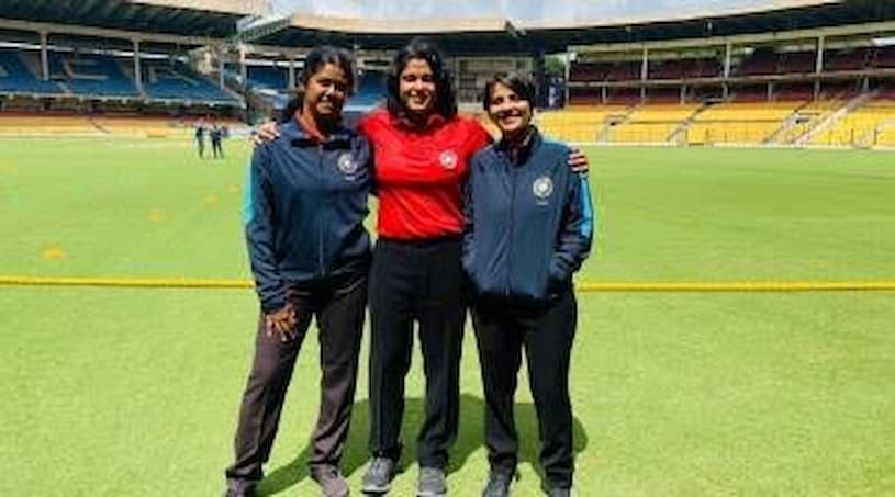 The BCCI is a first: Soon, female umpires for the Ranji Trophy