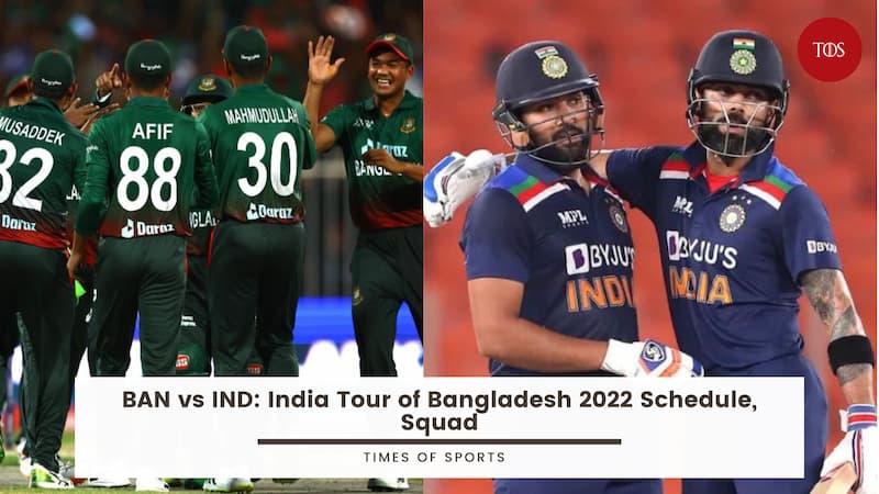 bangladesh tour india team 2022
