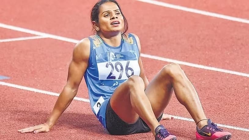 Dutee Chand has been temporarily suspended following a positive drug test