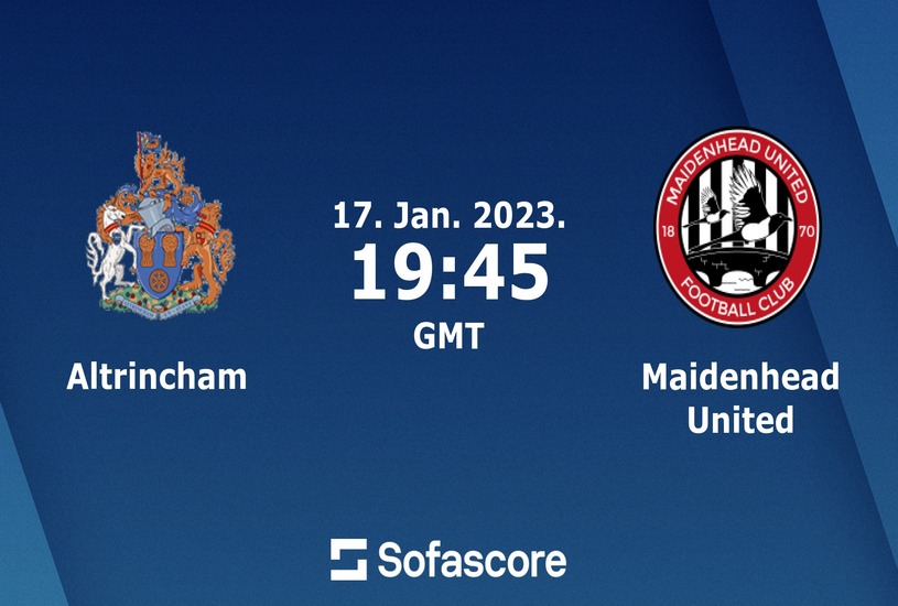 Altrincham vs Maidenhead United