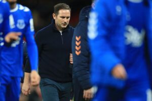 After Everton's FA Cup exit, Lampard says he has no control over their future
