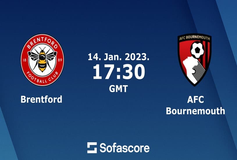 Brentford vs Bournemouth Prediction, HeadToHead, Live Stream Time