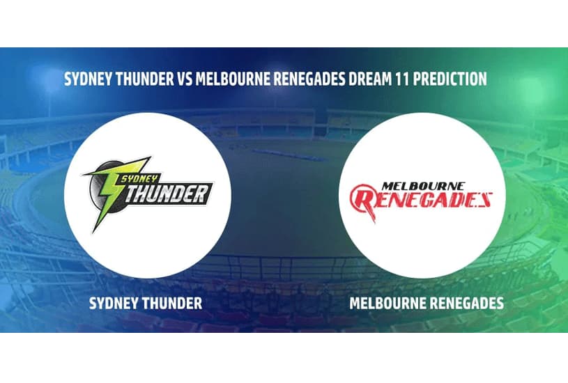 Sydney Thunder vs Melbourne Renegade