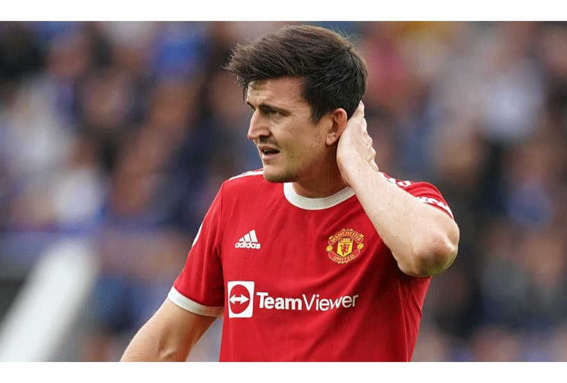 Harry Maguire, captain of Manchester United, is approached by major players from Europe