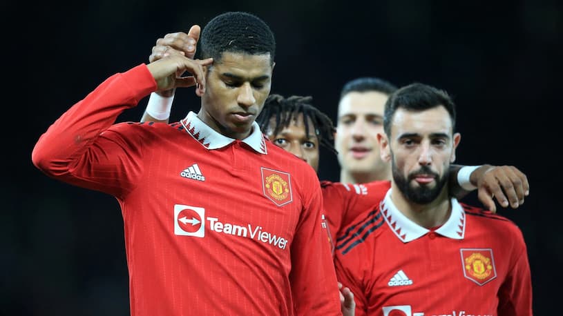 Rashford scored once more as Man United defeated Everton to advance in the FA Cup