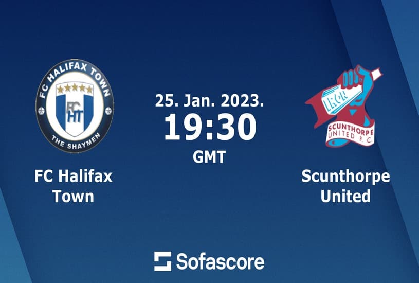 FC Halifax Town vs Scunthorpe