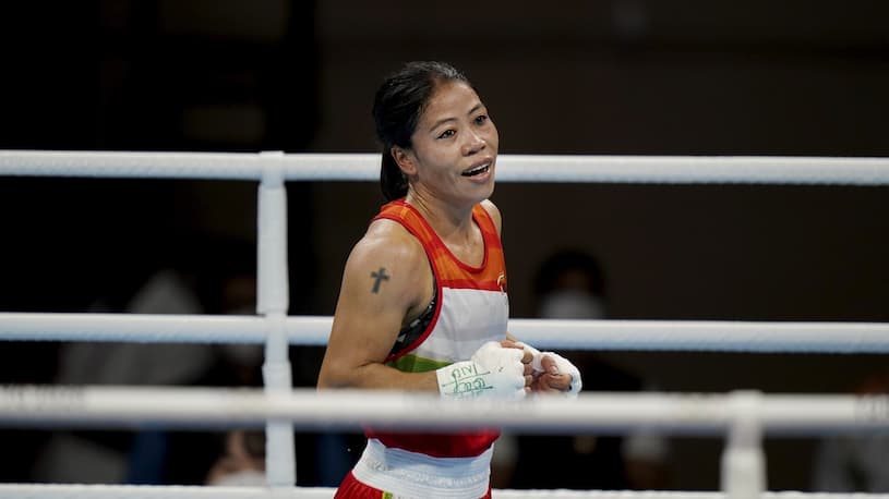 Due to an injury, six-time gold medalist Mary Kom will not compete in the 2023 World Championships