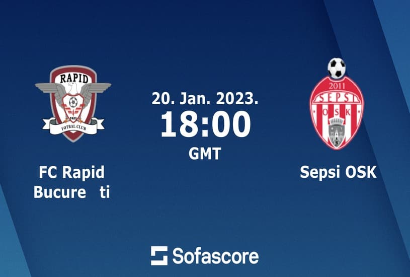 Rapid București vs Sepsi