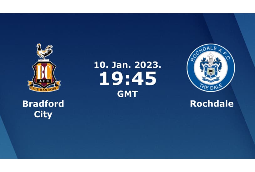 Bradford City vs Rochdale