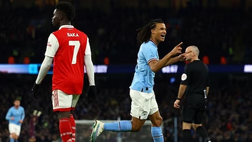 In the FA Cup, Manchester City defeats Arsenal 1-0