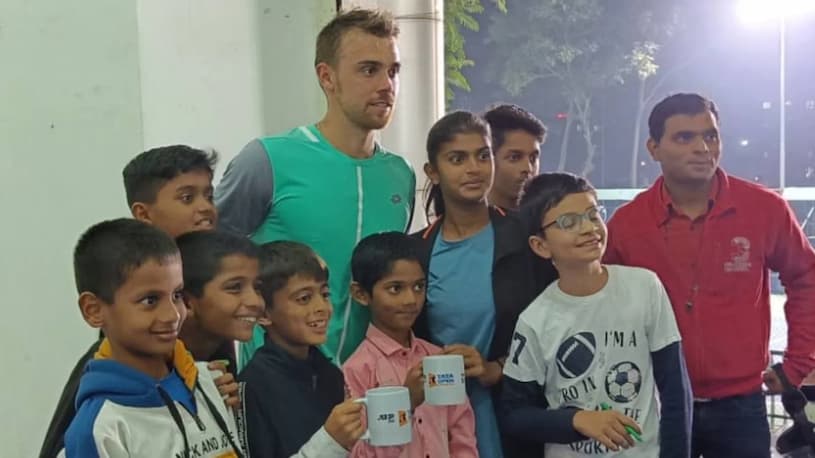 With "good Indian conditions" as an aid, Benjamin Bonzi hopes to win his first ATP title at the Tata Open Maharashtra