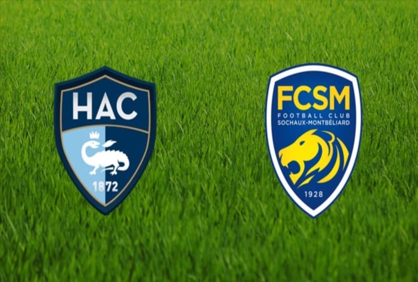 Le Havre vs Sochaux ligue 2 match