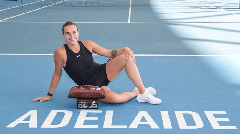 With her win in Adelaide, Aryna Sabalenka issues a warning to the Australian Open